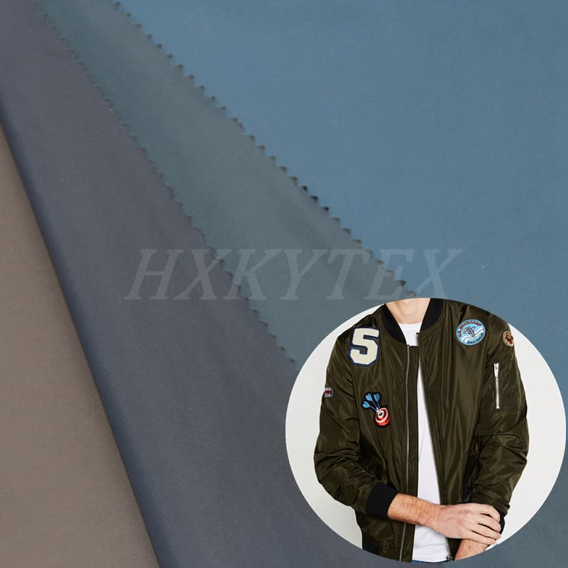 High Quality Polyester Memory Fabric for Men_s Jacket